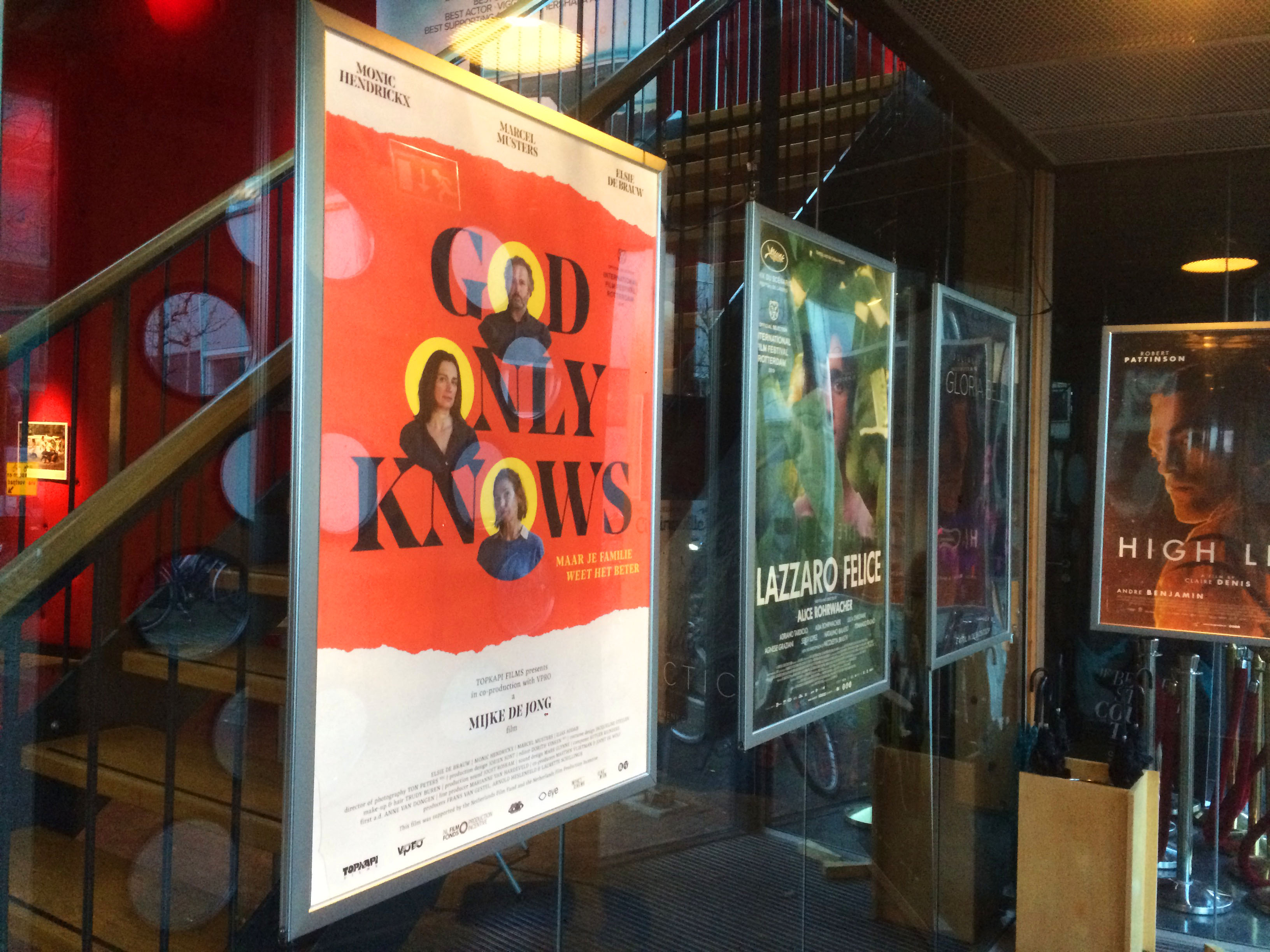Graphic design movie poster god only knows