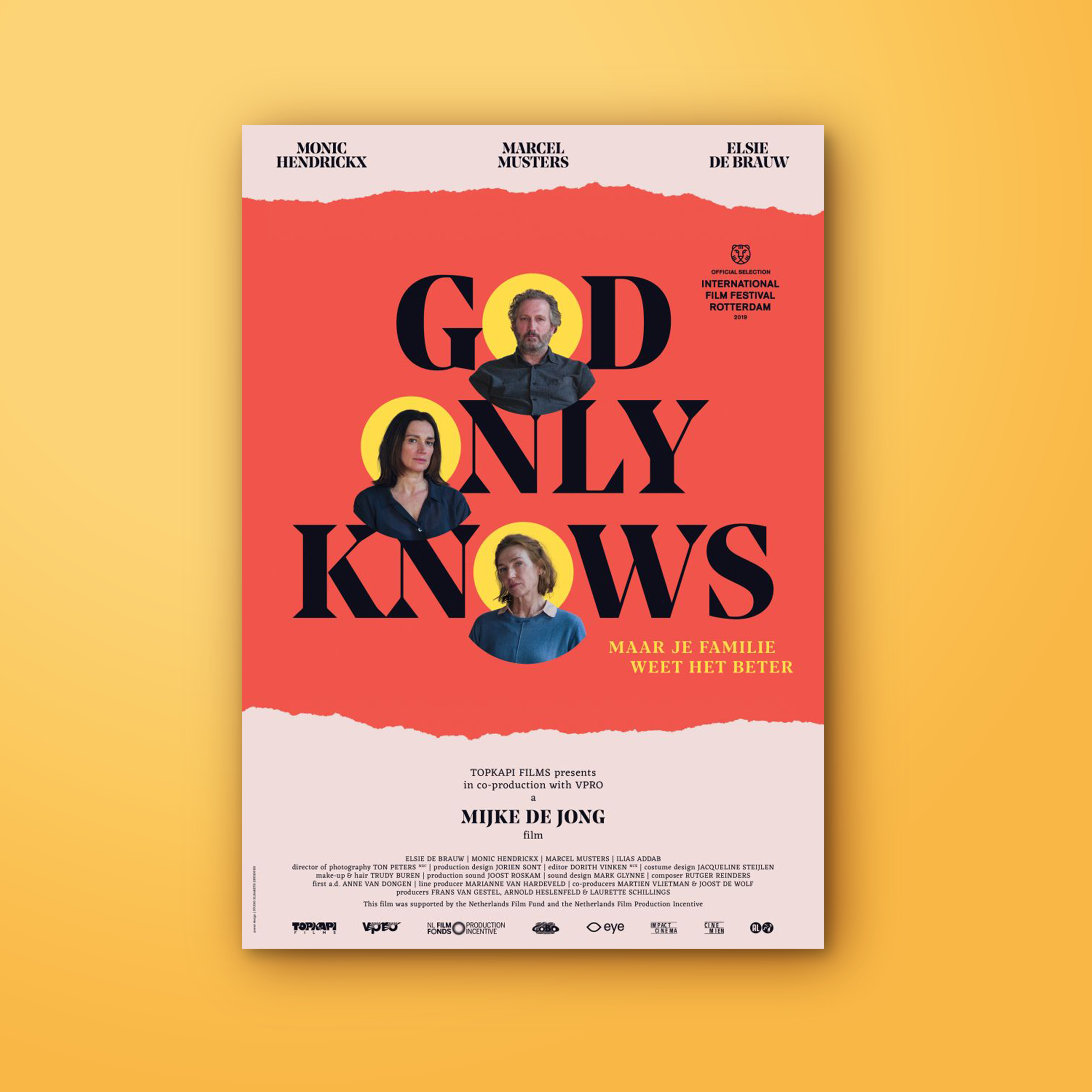 Graphic design movie poster god only knows